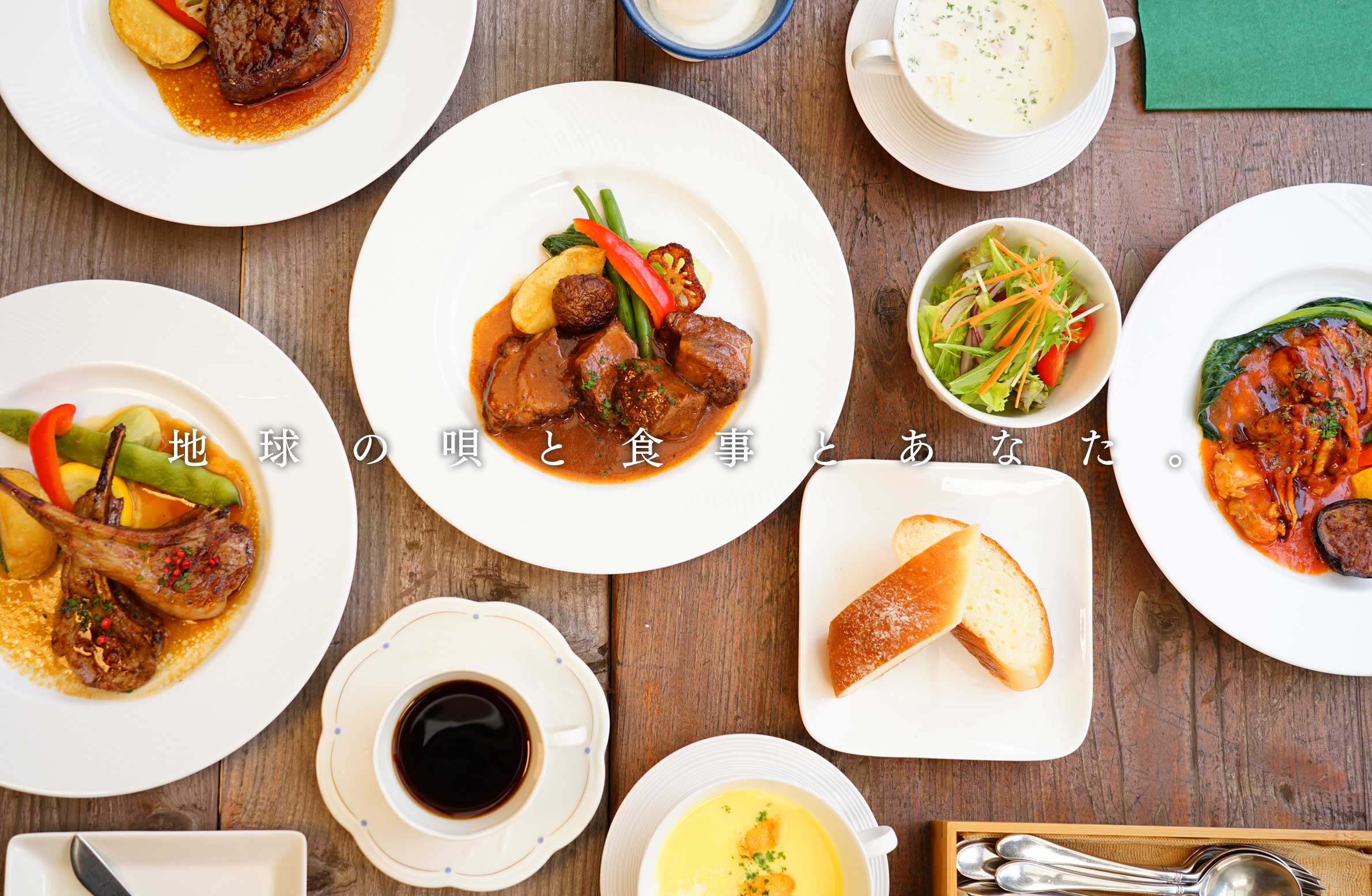 地球の唄と食事とあなた。